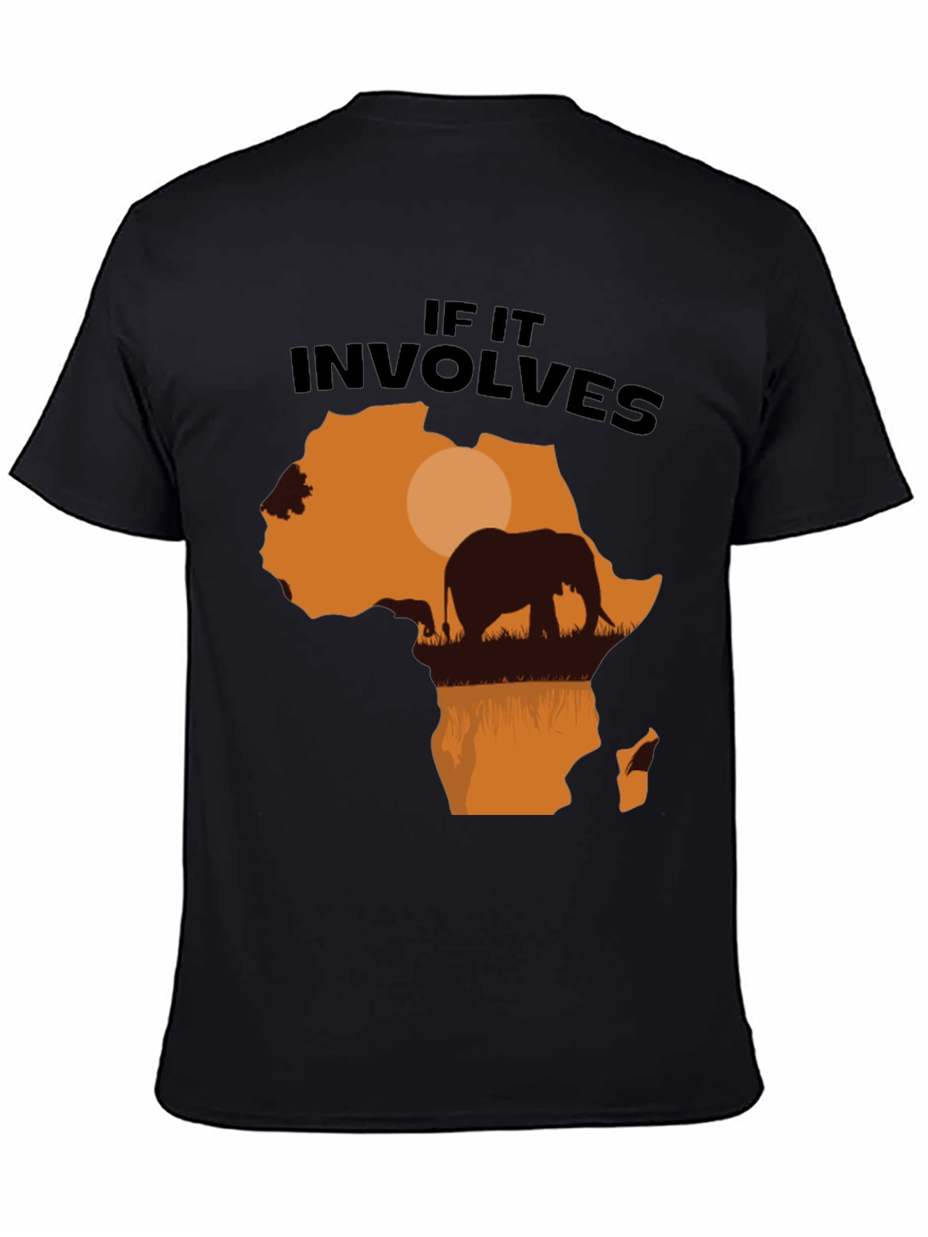 Africa Elephant Graphic T-Shirt - Nature Lover Tee