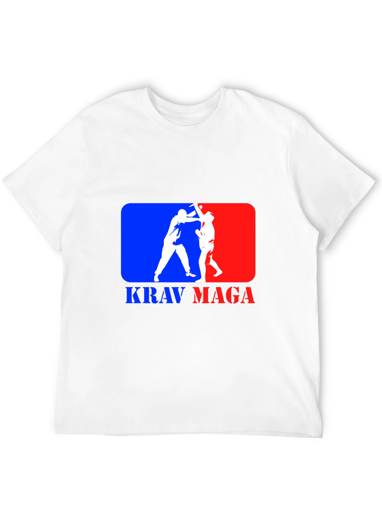 Krav Maga Black T-Shirt - Martial Arts Design