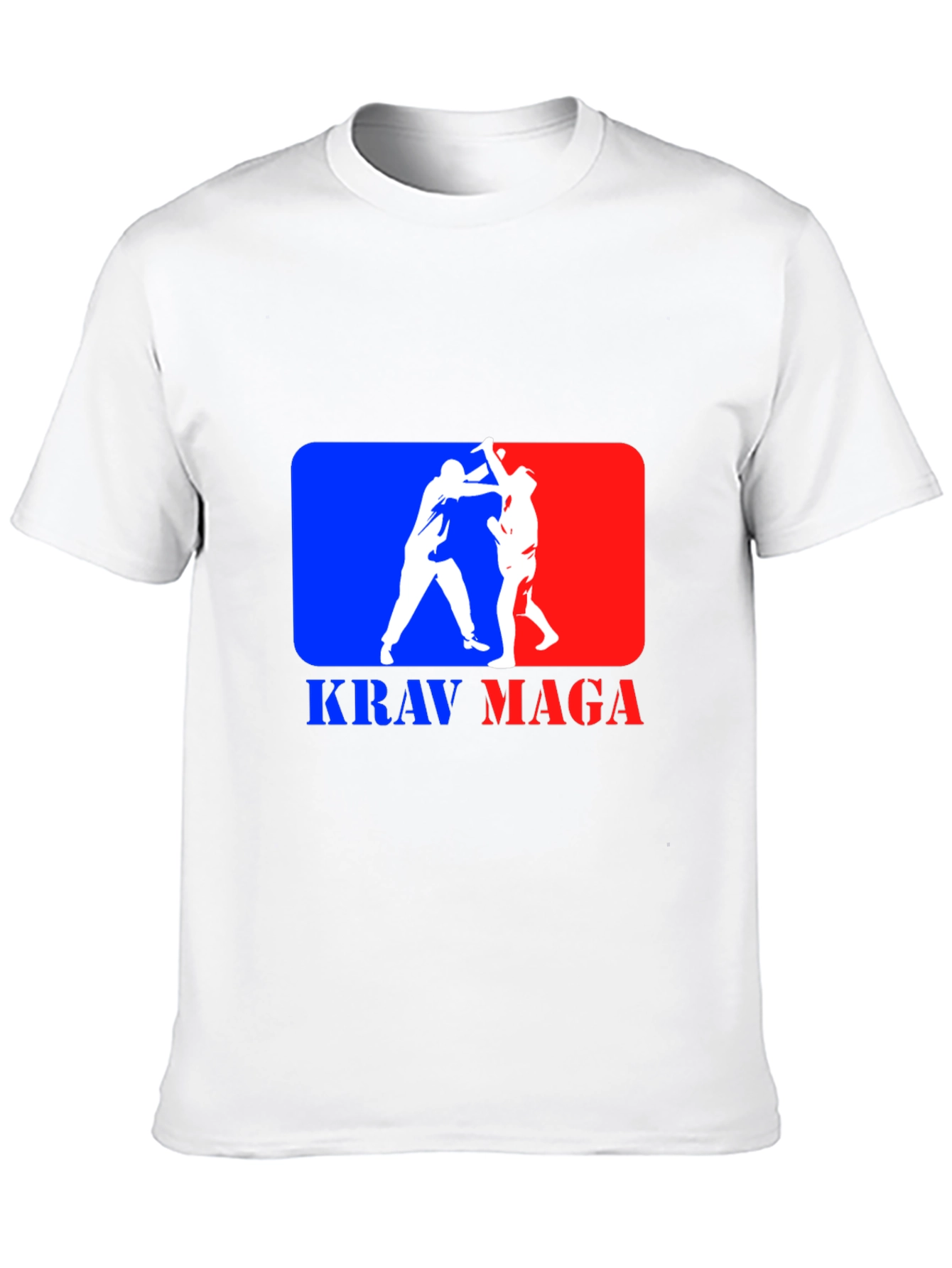 Krav Maga Black T-Shirt - Martial Arts Design