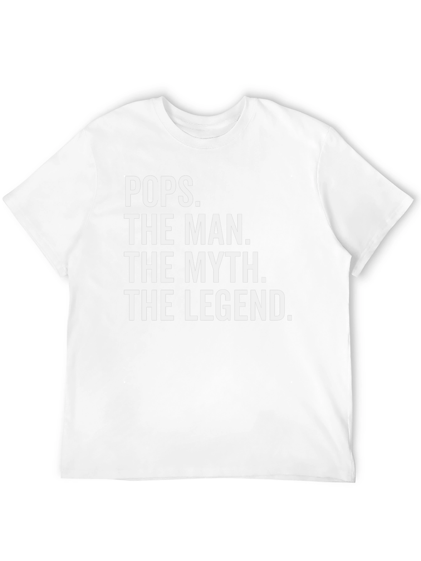 Pops The Man The Myth The Legend Graphic T-Shirt