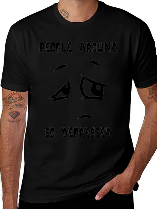 Depressed Mood Graphic T-Shirt