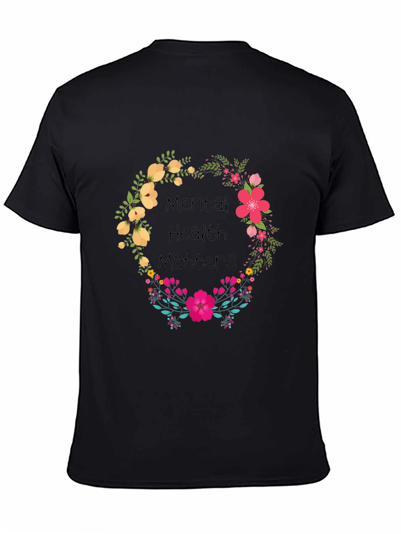 Mental Health Matters Floral Tee