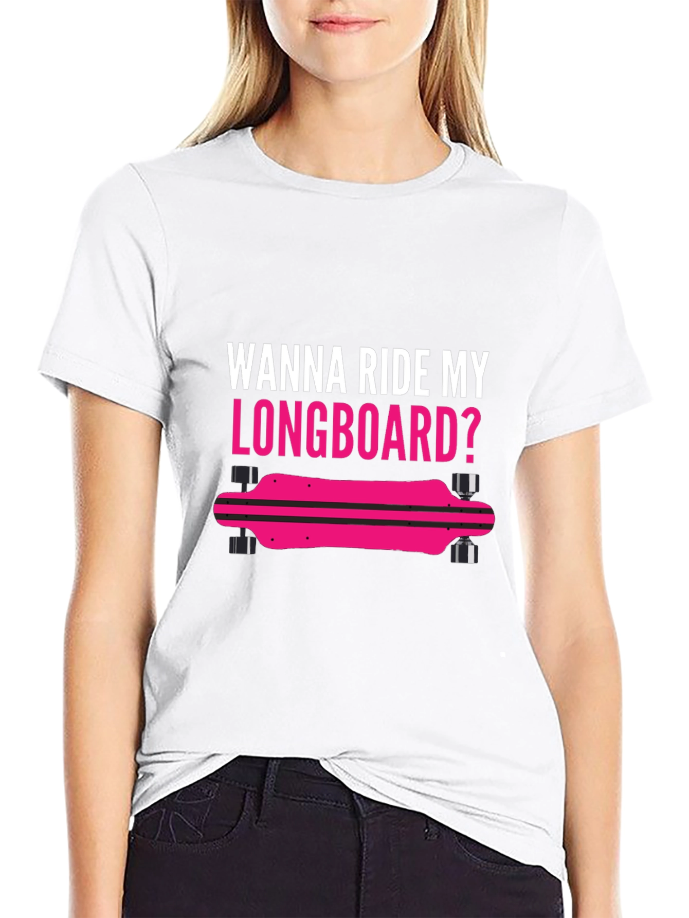 Wanna Ride My Longboard T-Shirt