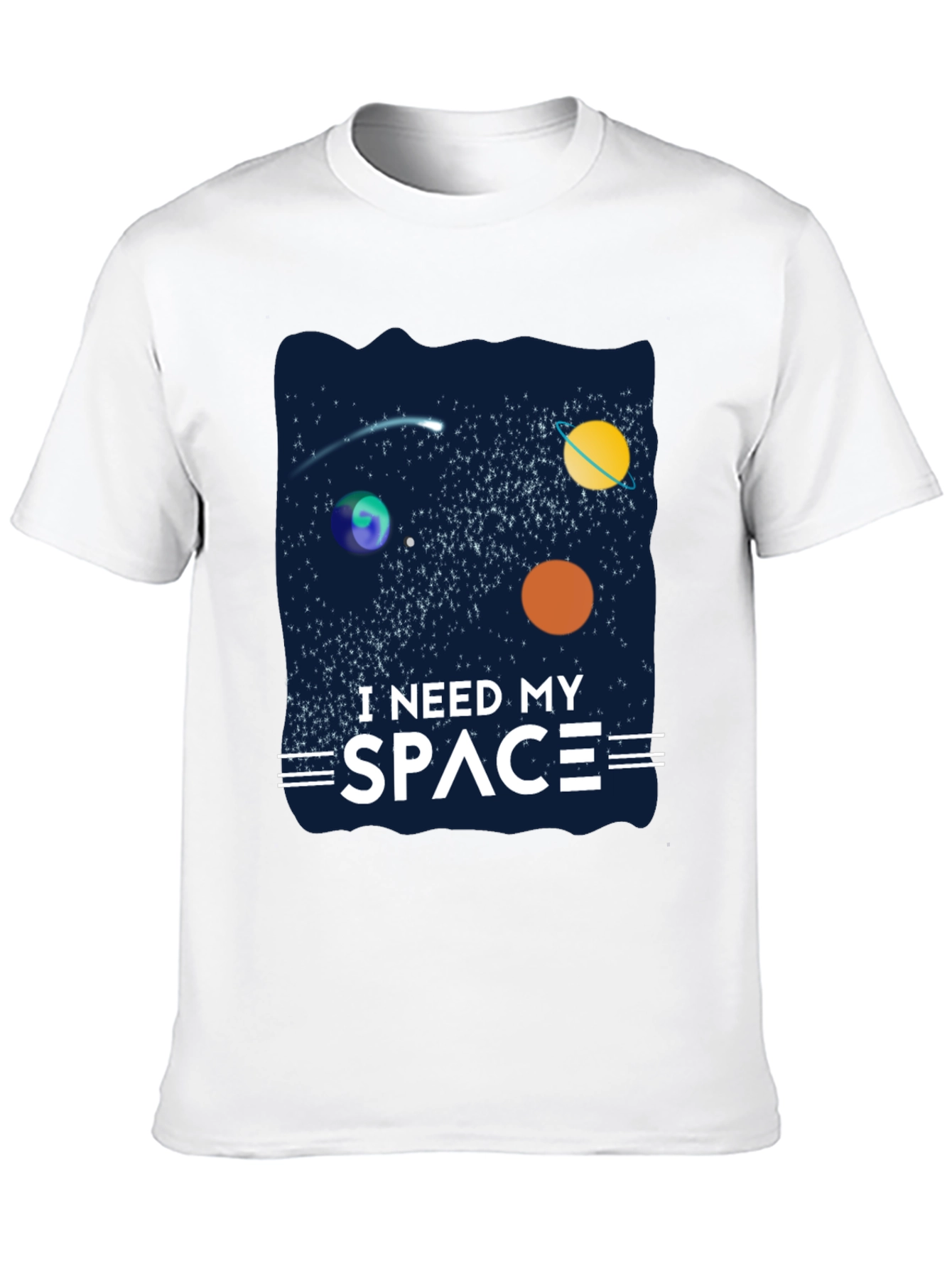 I Need My Space T-Shirt - Galaxy Design
