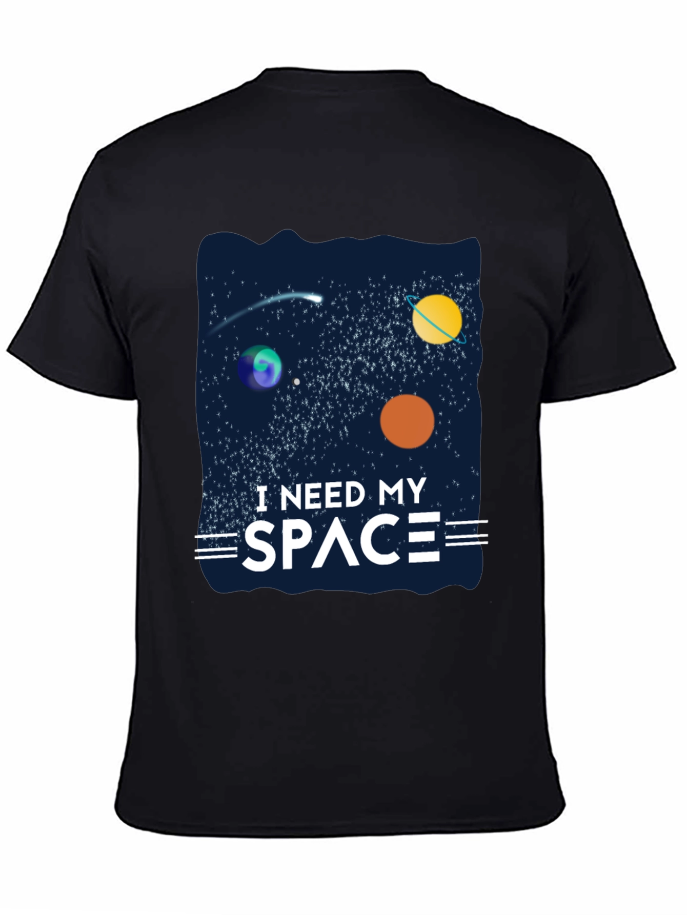 I Need My Space T-Shirt - Galaxy Design