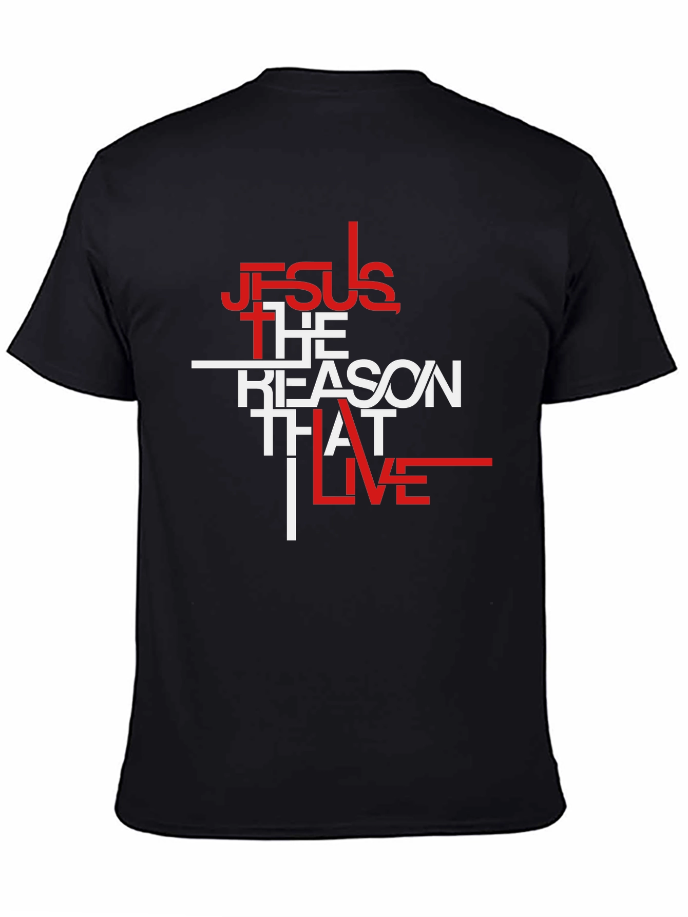 Jesus Is The Reason Black Graphic Tee