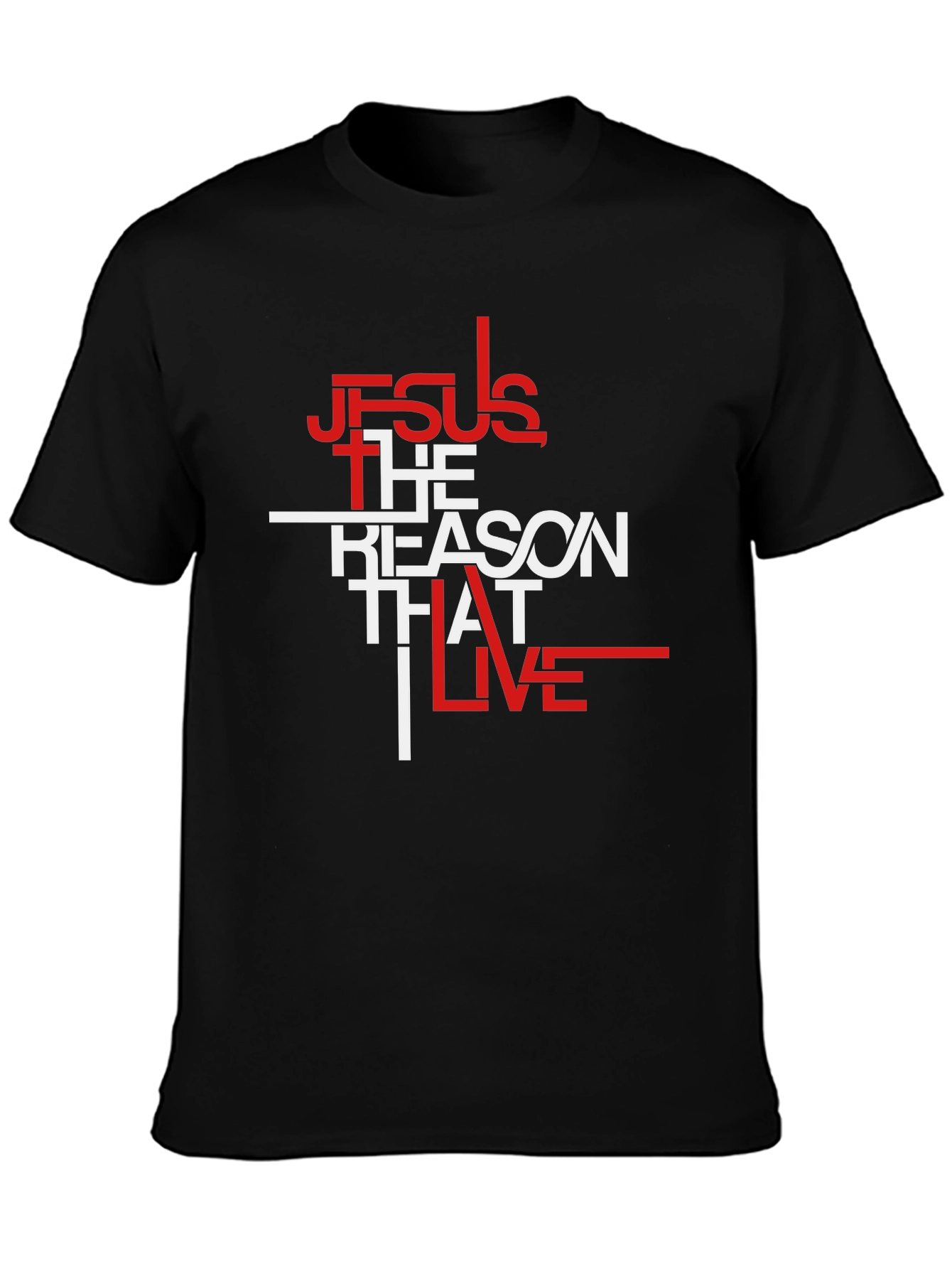 Jesus Is The Reason Black Graphic Tee