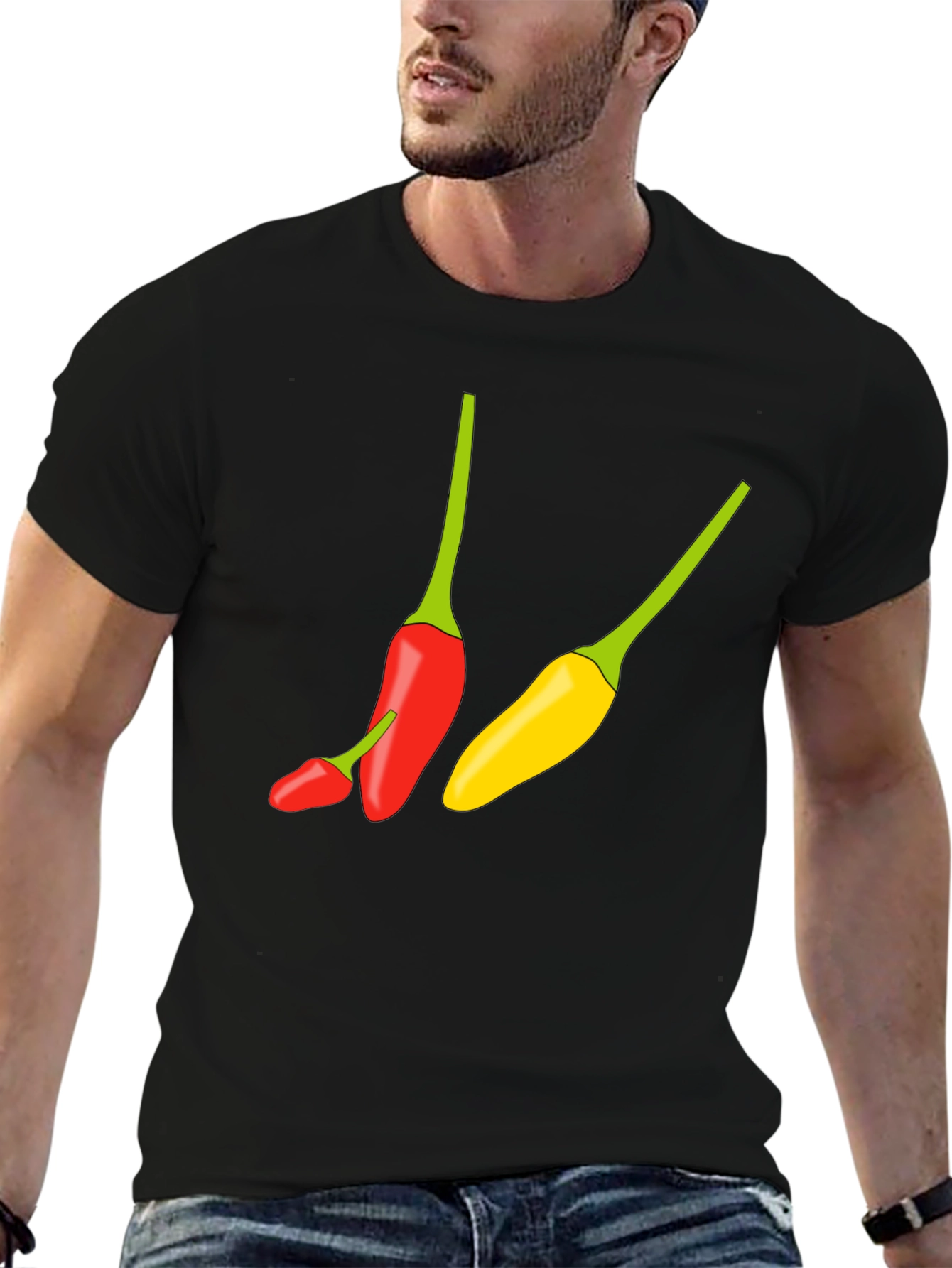 Chili Pepper Graphic Tee - Spicy Style