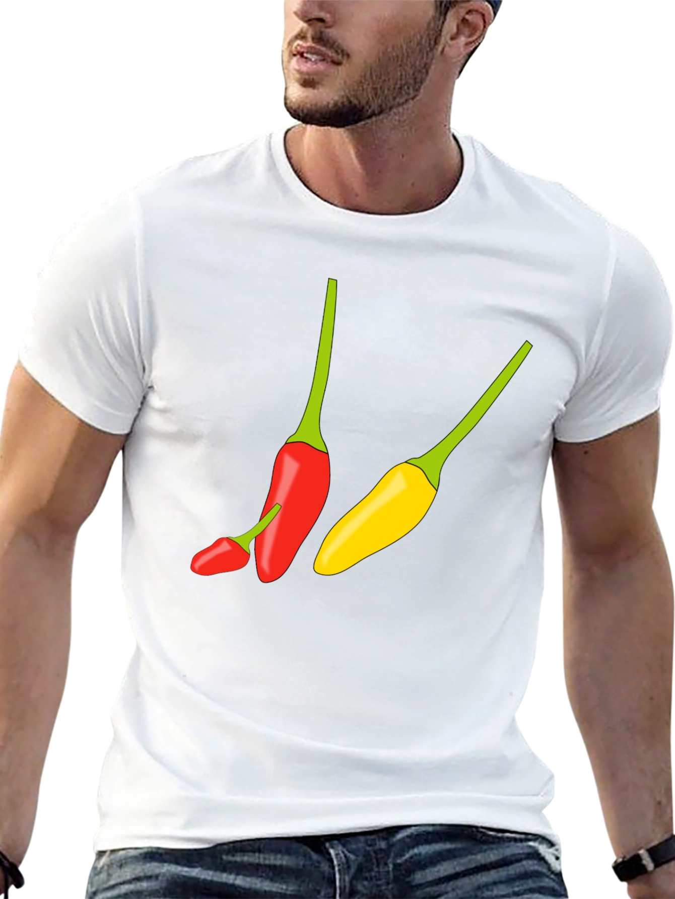 Chili Pepper Graphic Tee - Spicy Style