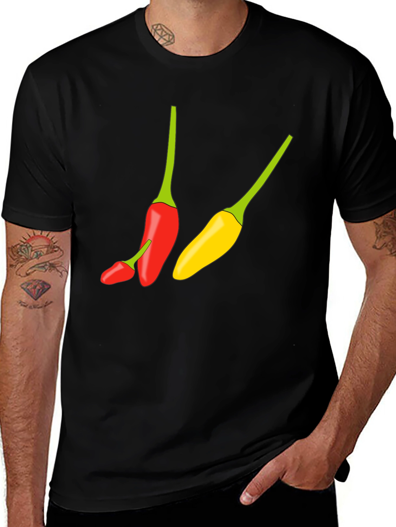 Chili Pepper Graphic Tee - Spicy Style