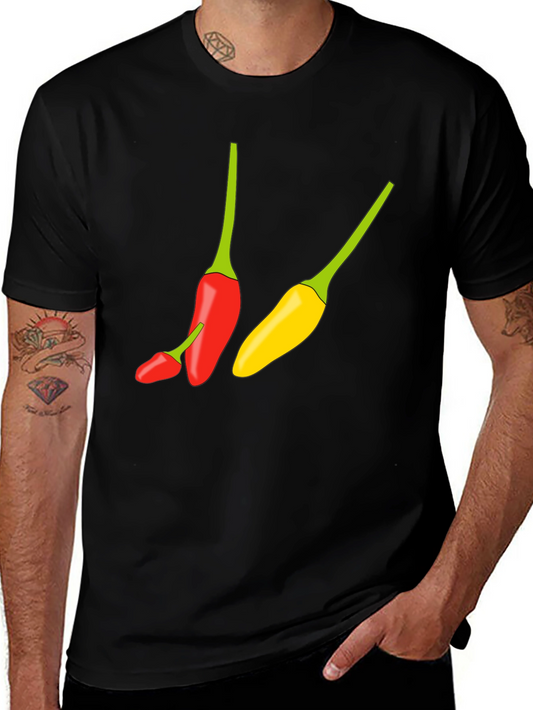 Chili Pepper Graphic Tee - Spicy Style