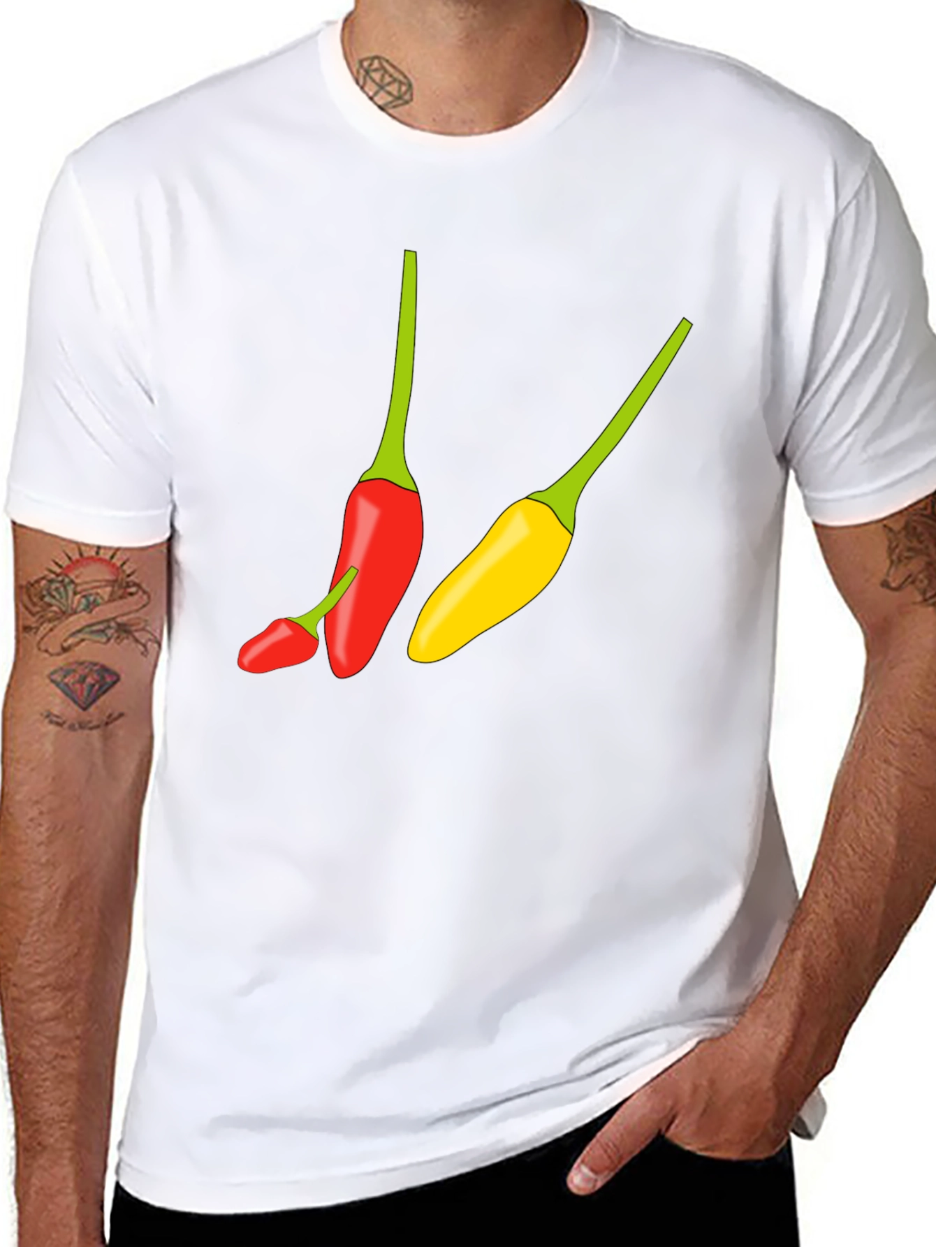 Chili Pepper Graphic Tee - Spicy Style