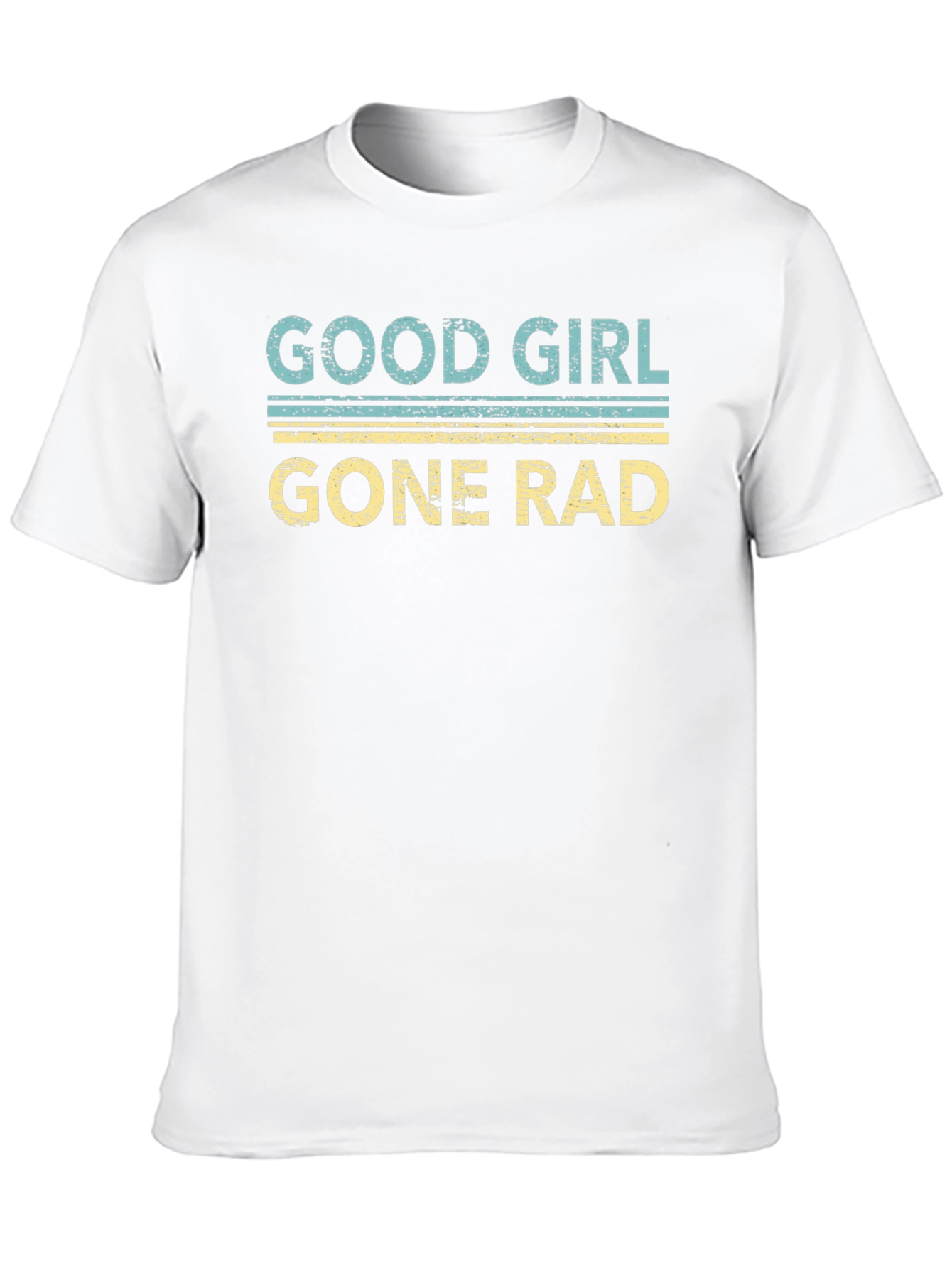 Good Girl Gone Rad Black Graphic Tee Shirt