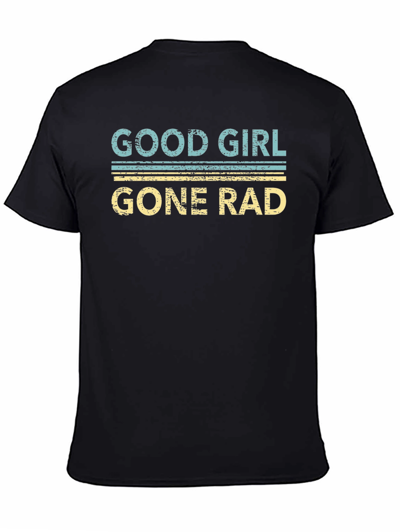 Good Girl Gone Rad Black Graphic Tee Shirt