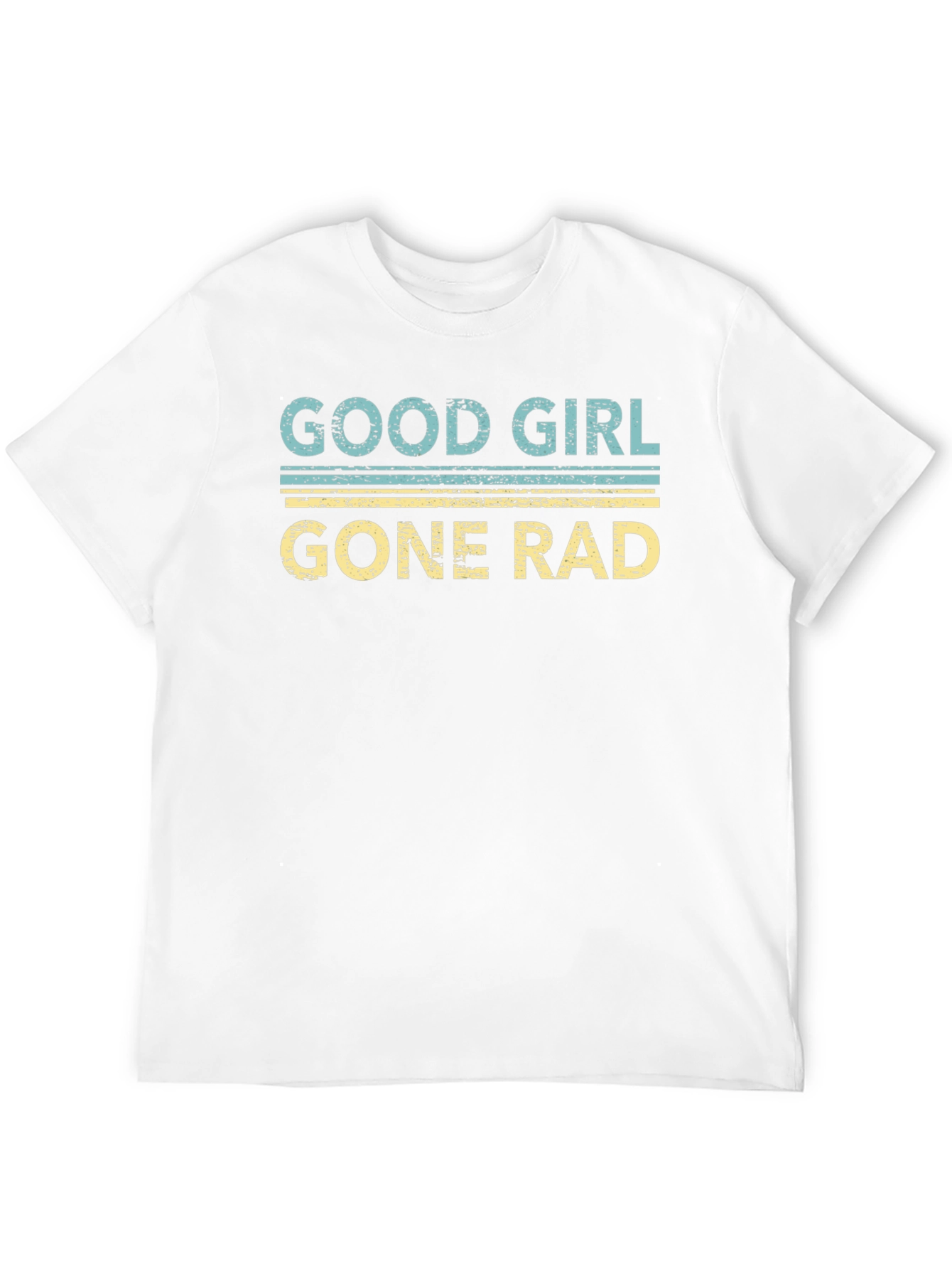 Good Girl Gone Rad Black Graphic Tee Shirt