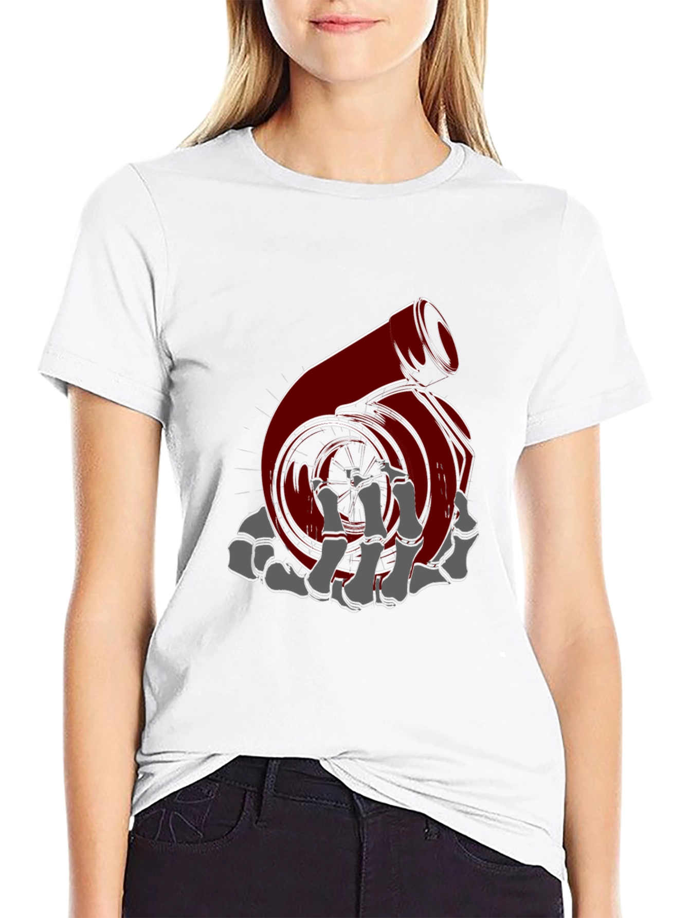 Turbocharged Skeleton Hand T-Shirt