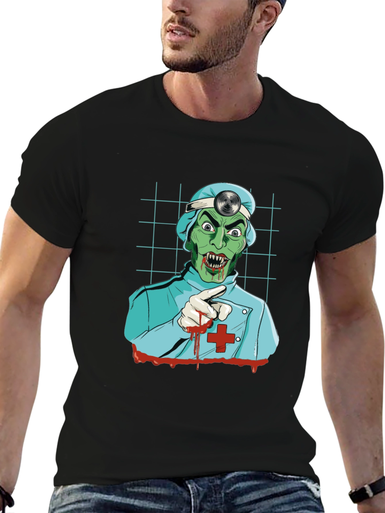 Zombie Doctor Graphic T-Shirt