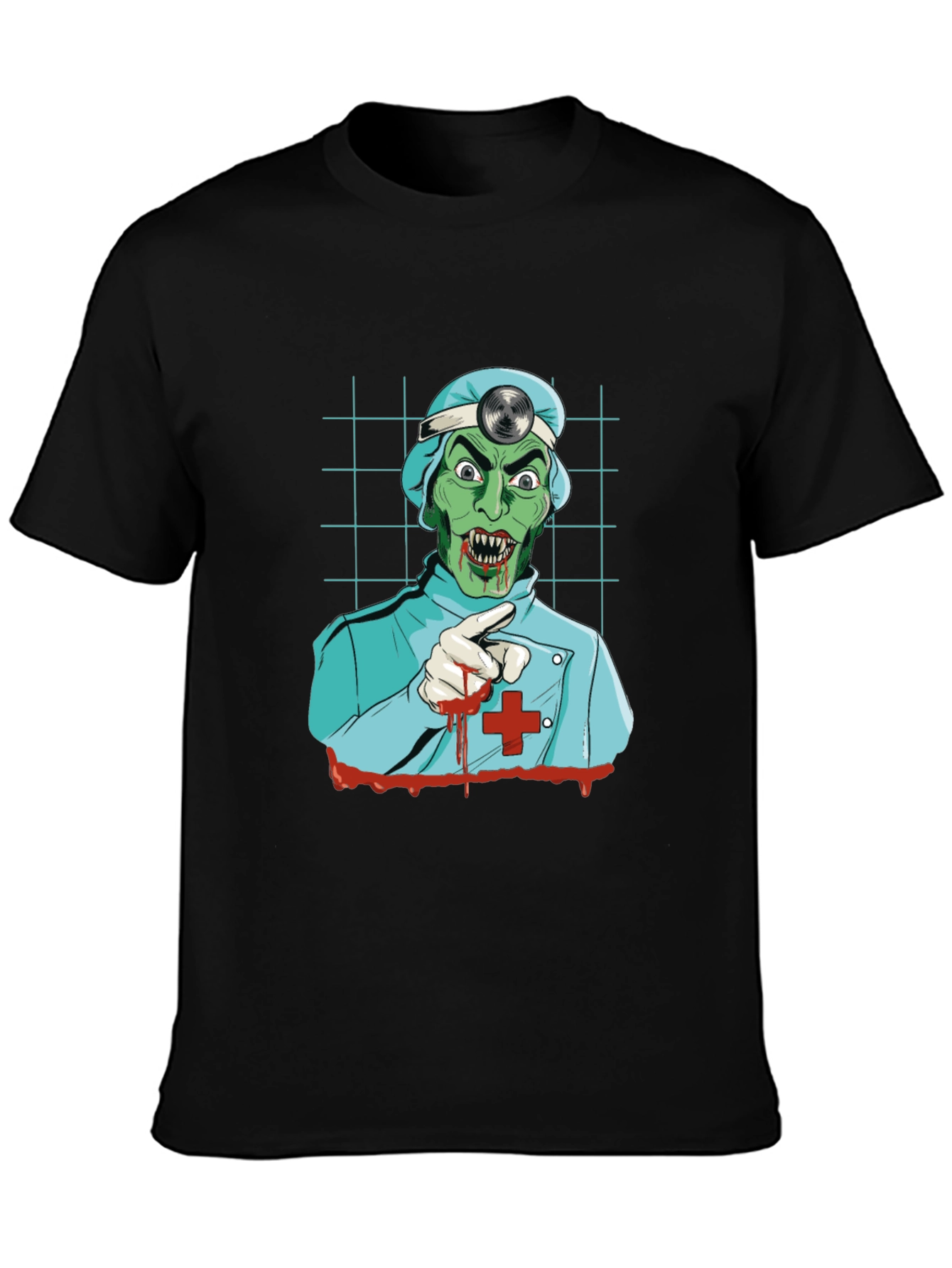 Zombie Doctor Graphic T-Shirt