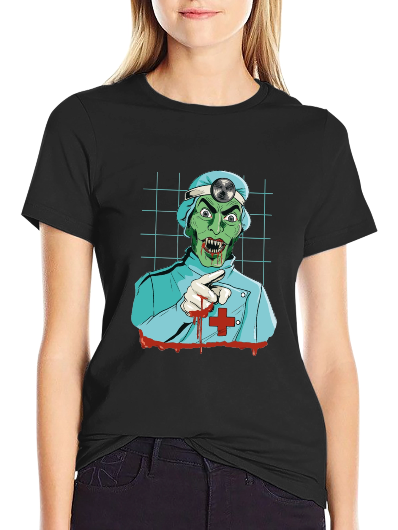 Zombie Doctor Graphic T-Shirt