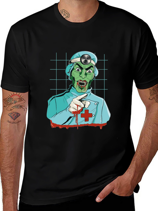 Zombie Doctor Graphic T-Shirt