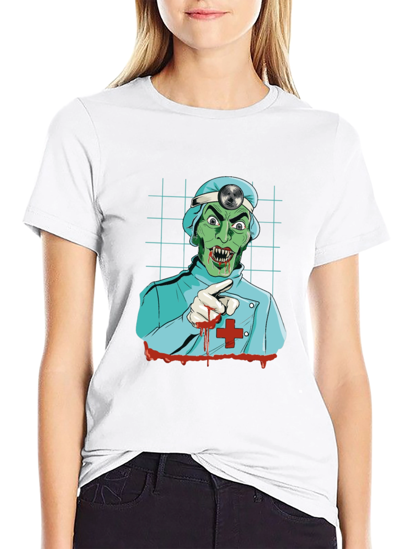 Zombie Doctor Graphic T-Shirt