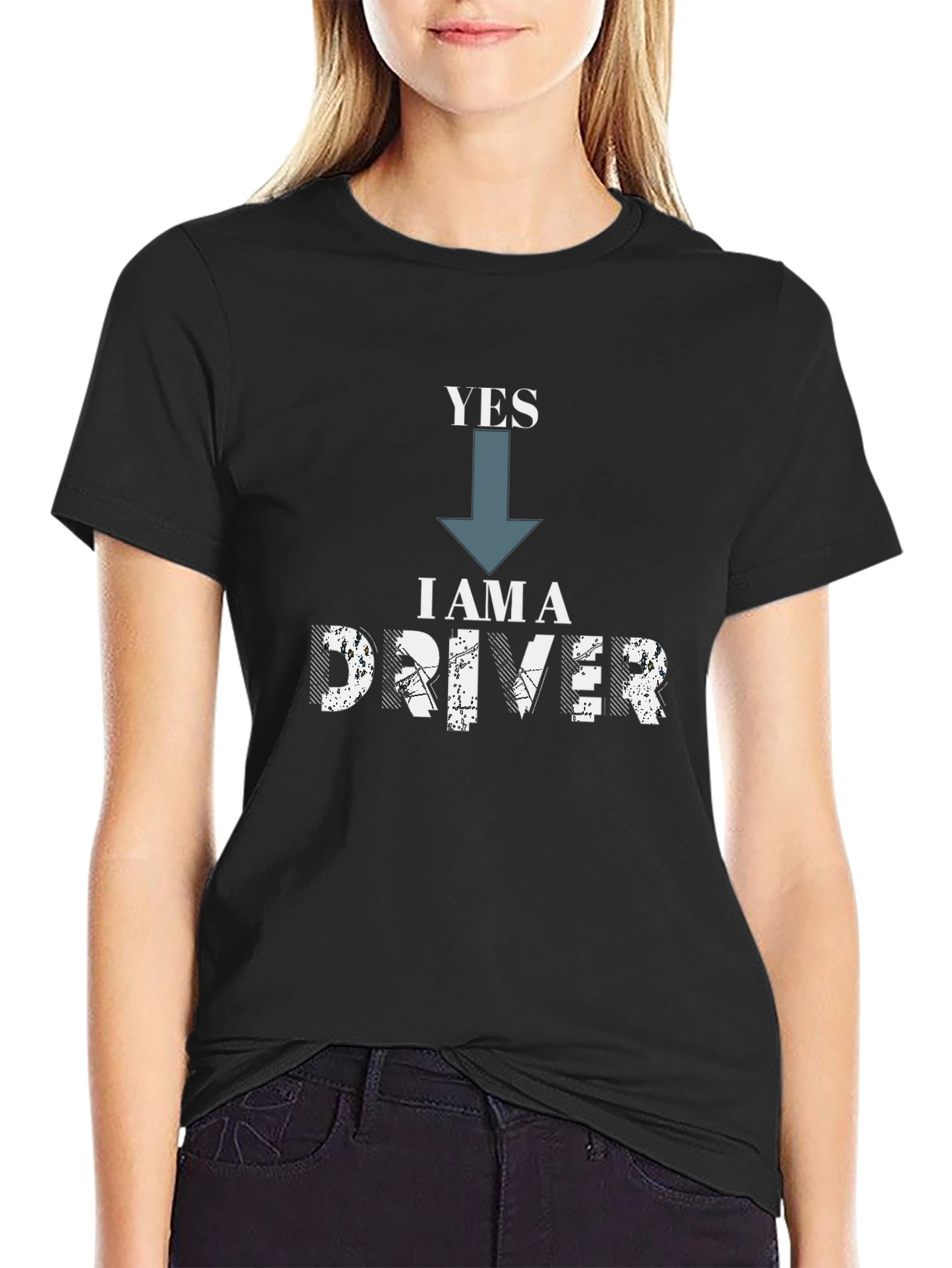 Yes I Am a Driver Graphic T-Shirt