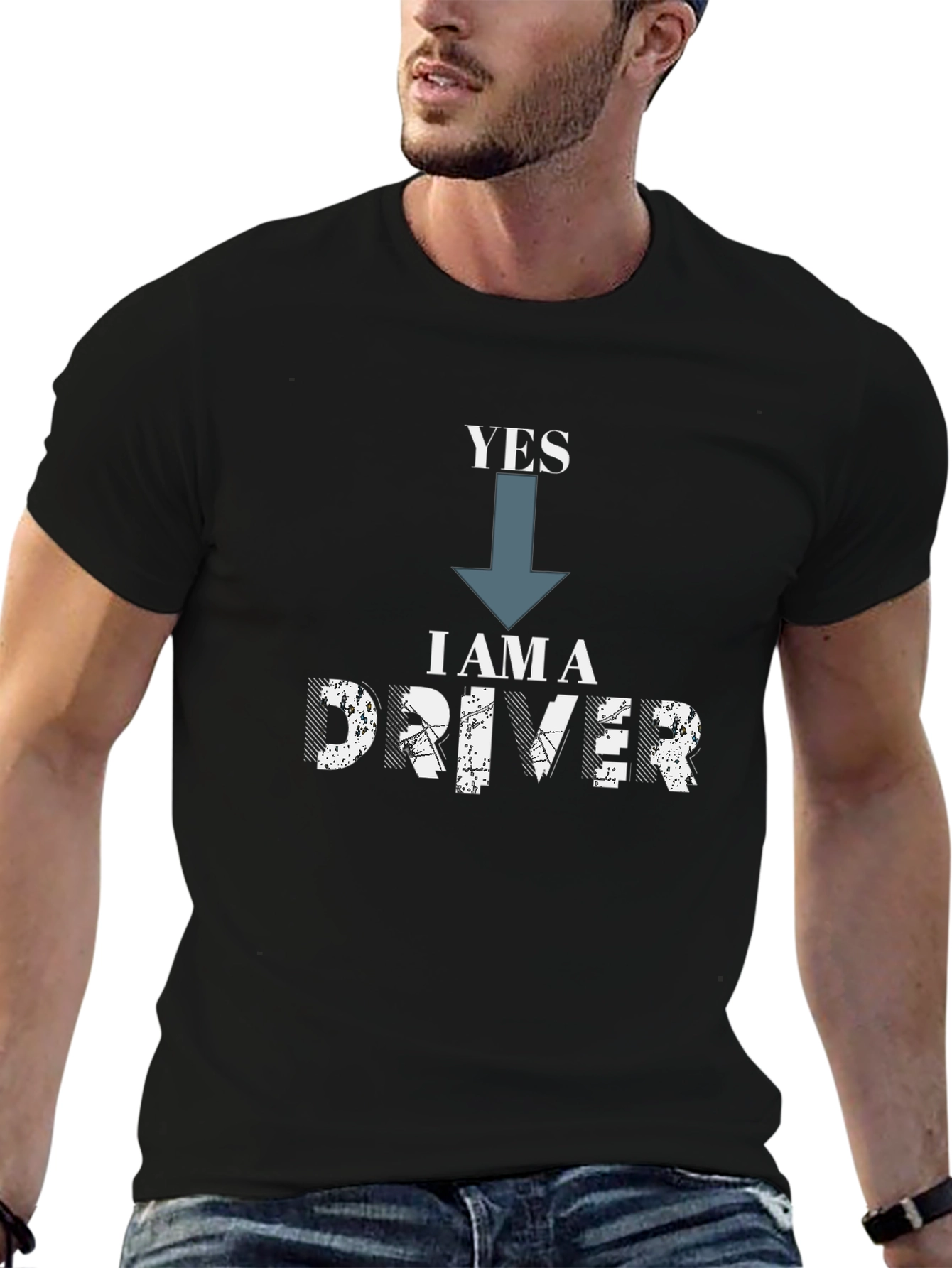Yes I Am a Driver Graphic T-Shirt