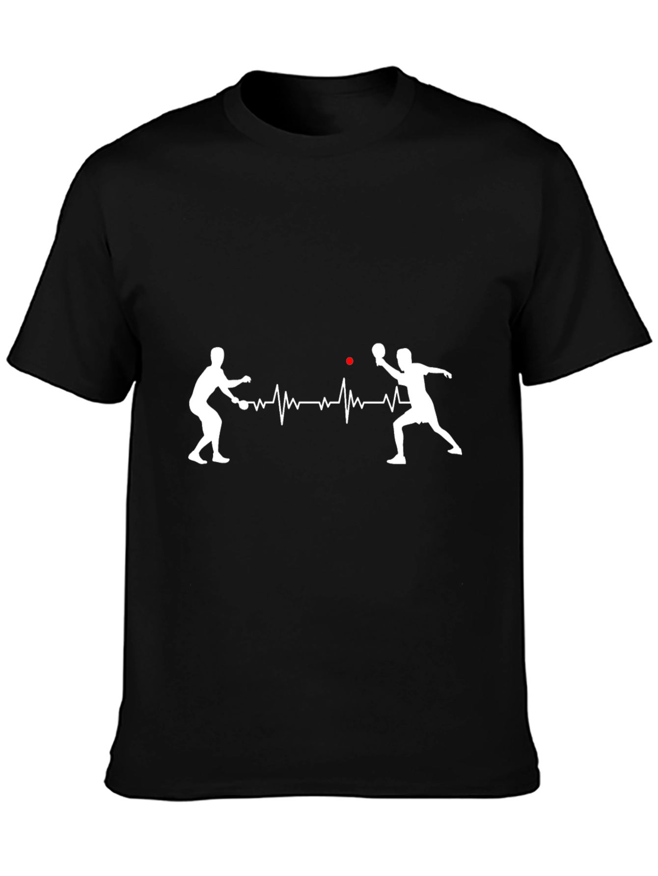 Ping Pong Heartbeat Graphic T-Shirt