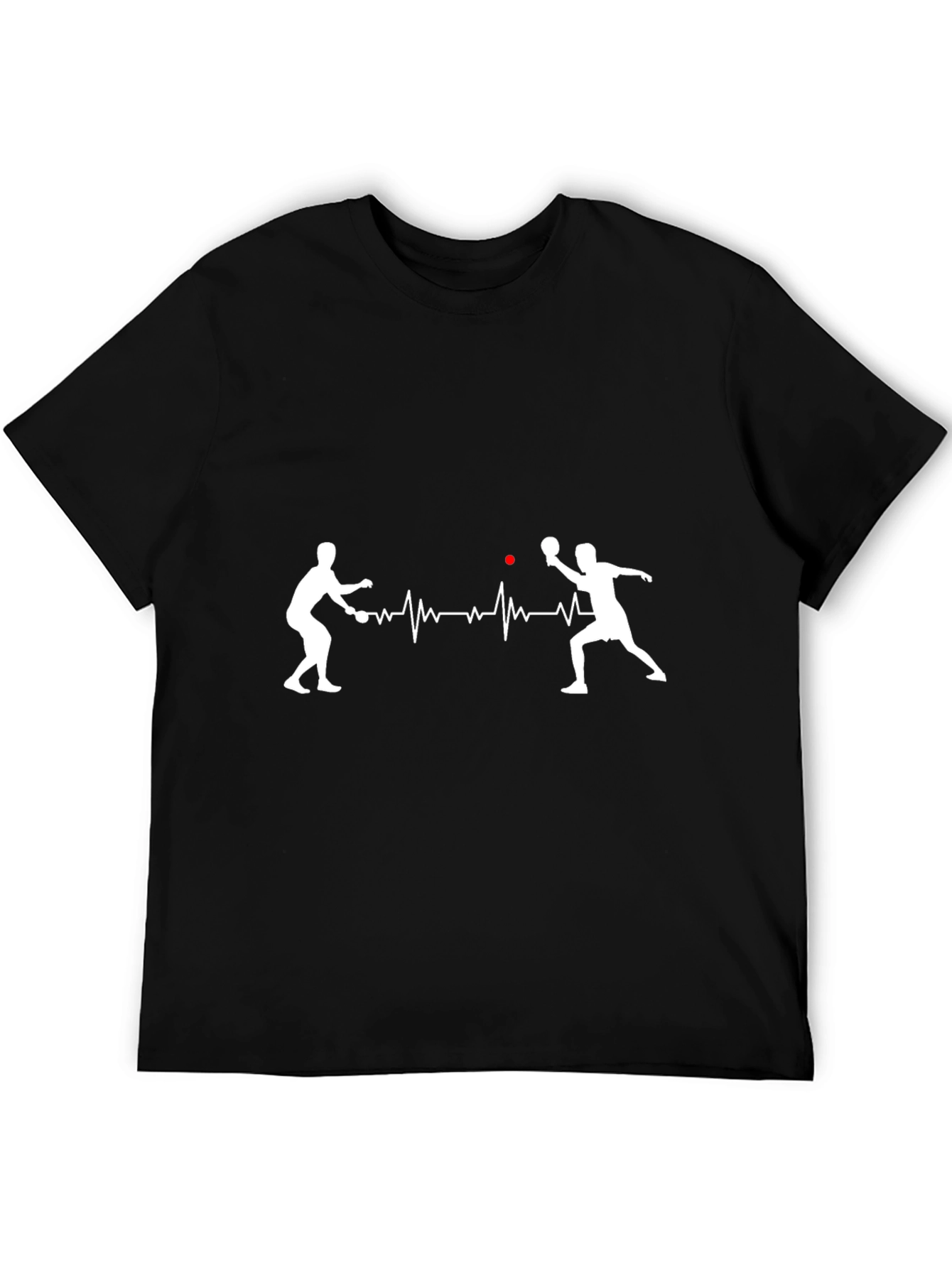 Ping Pong Heartbeat Graphic T-Shirt