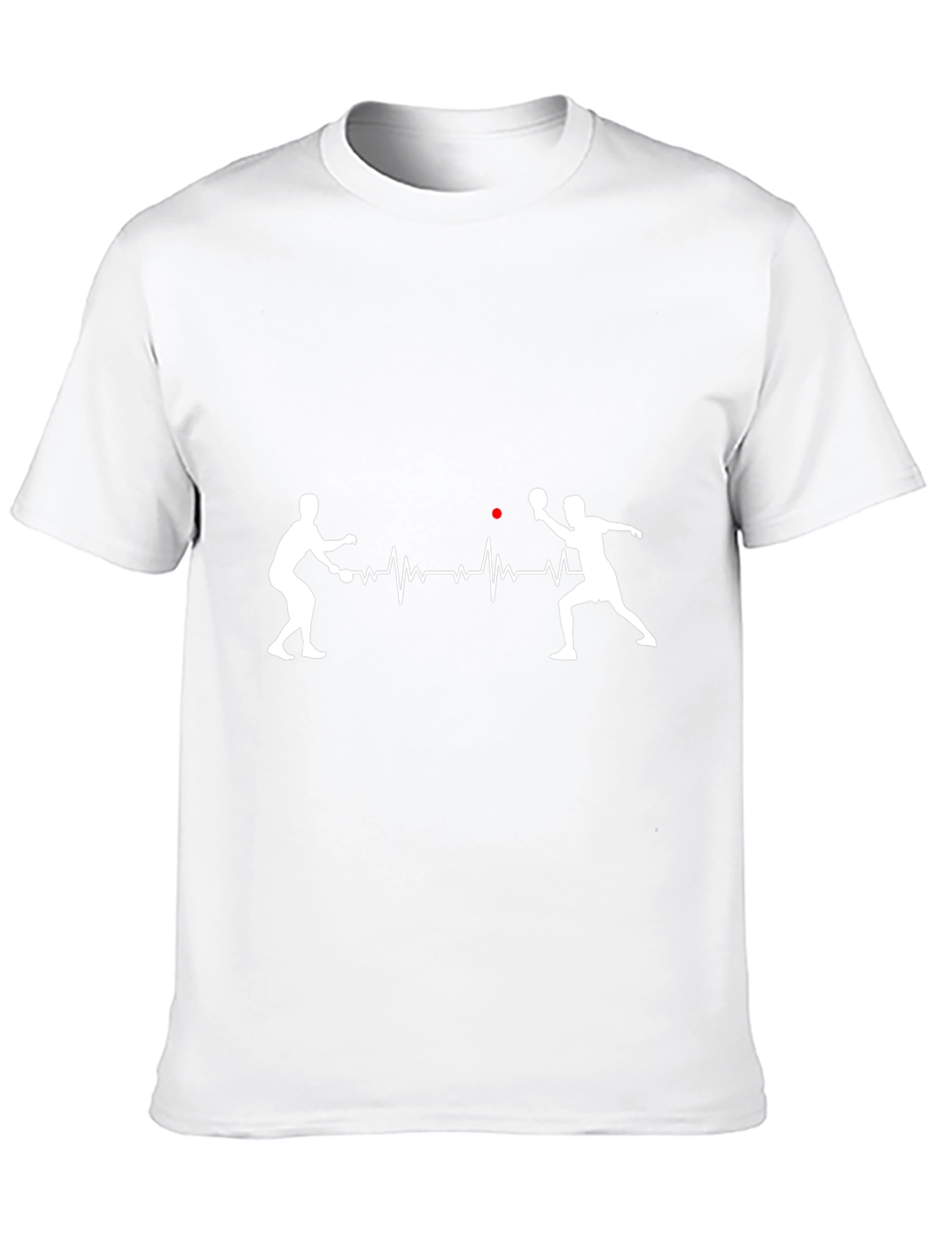Ping Pong Heartbeat Graphic T-Shirt