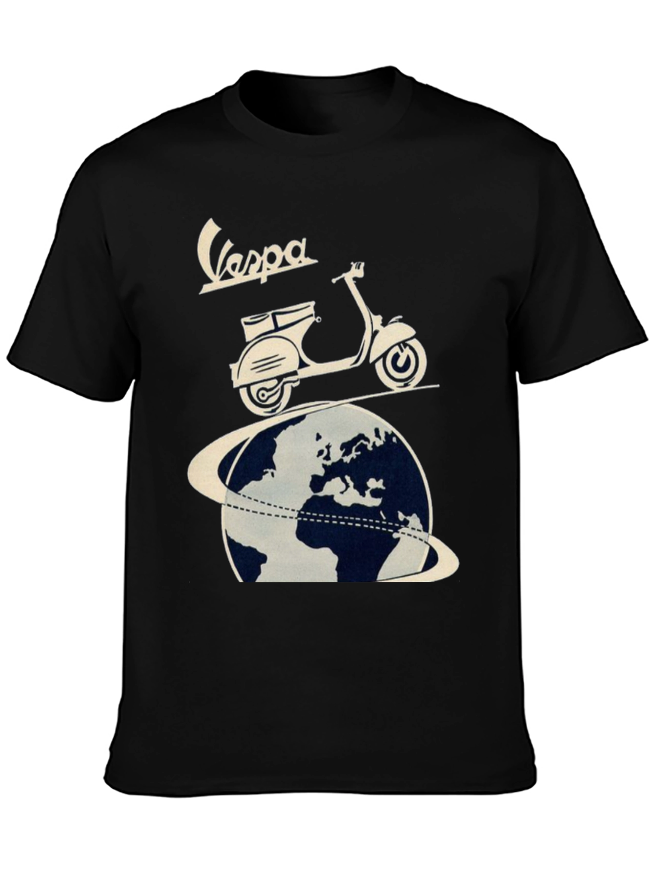 Vespa Around the World Graphic Tee