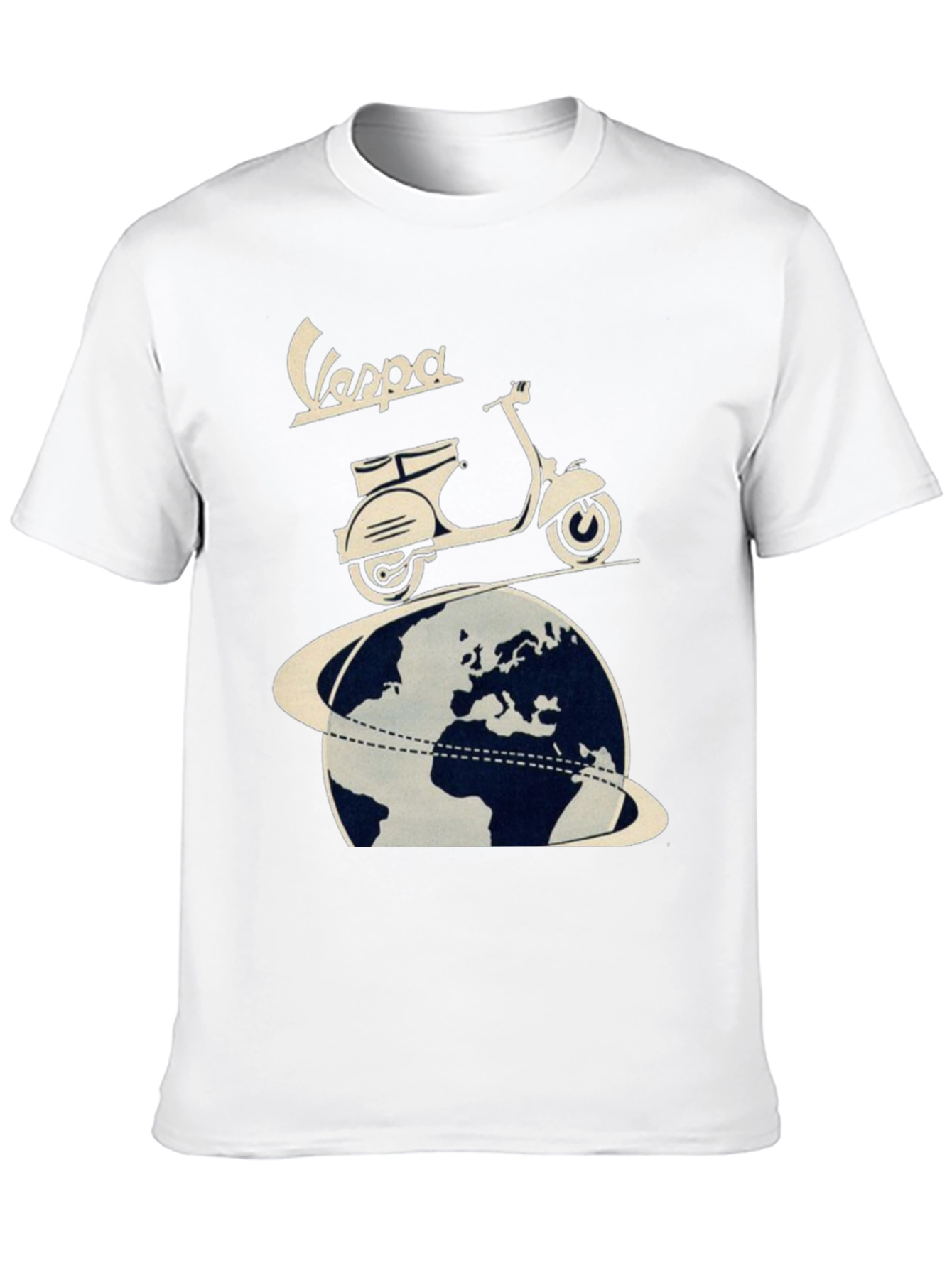 Vespa Around the World Graphic Tee