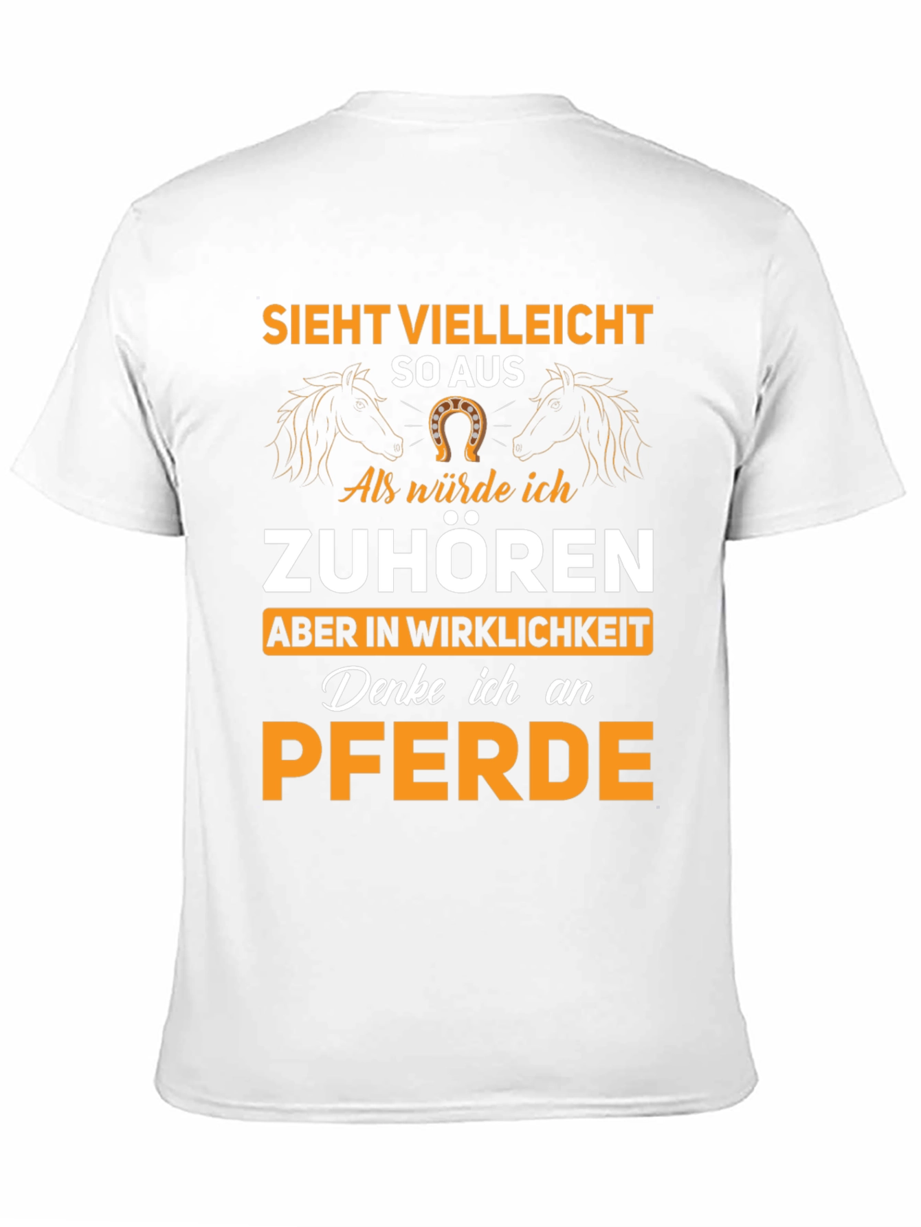 Funny Horse Lover T-Shirt - Pferde German Quote