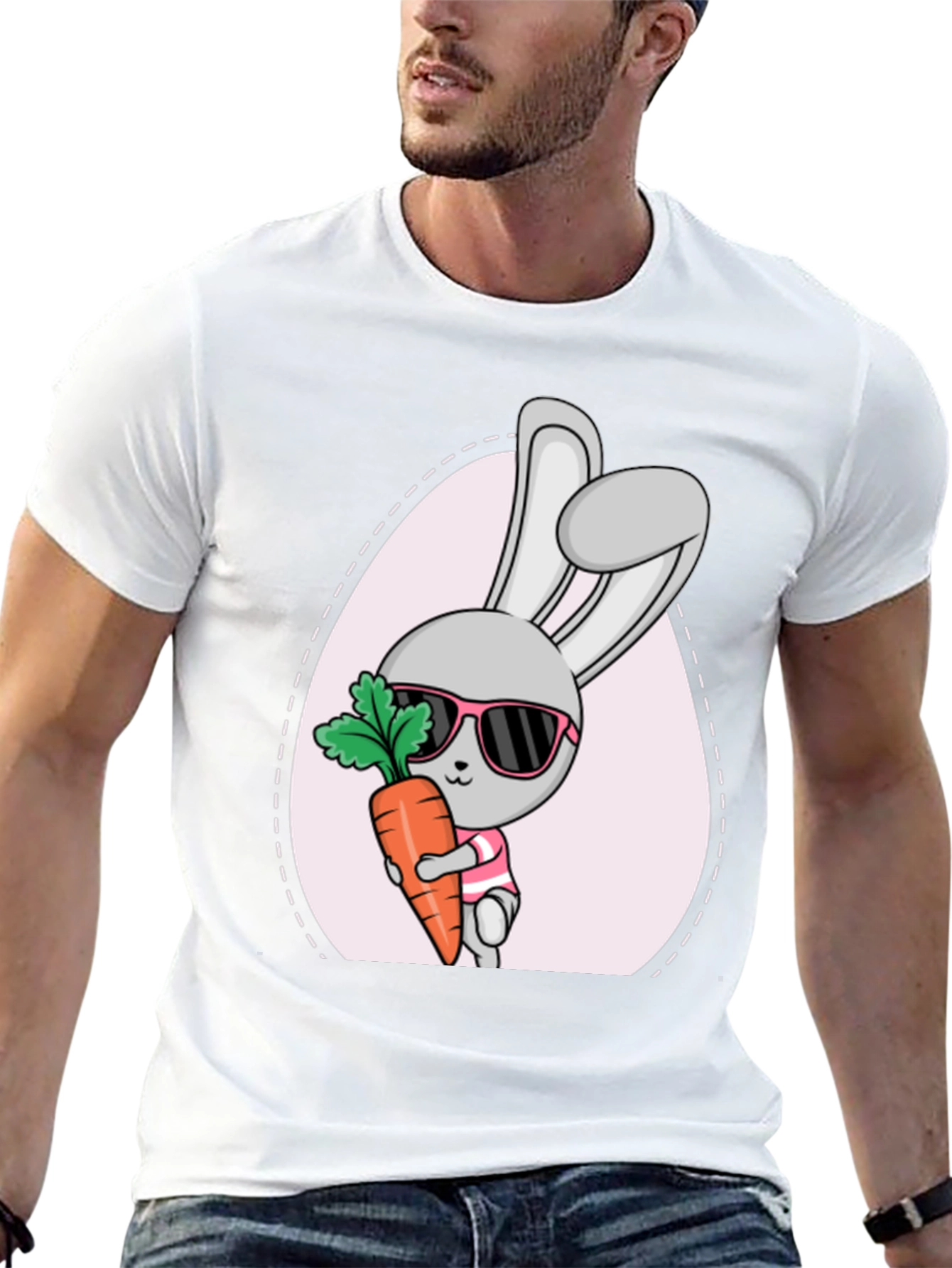 Cool Rabbit Easter T-Shirt