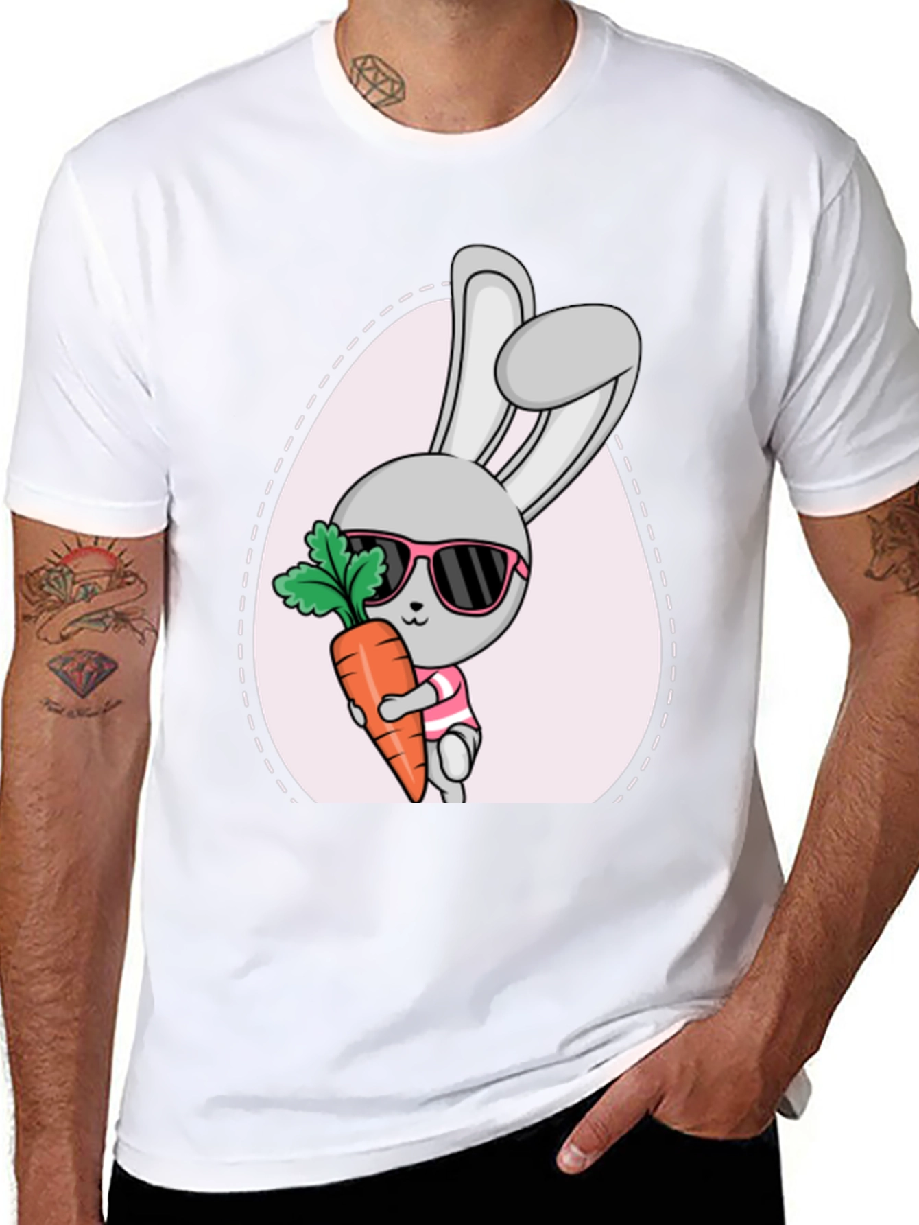 Cool Rabbit Easter T-Shirt