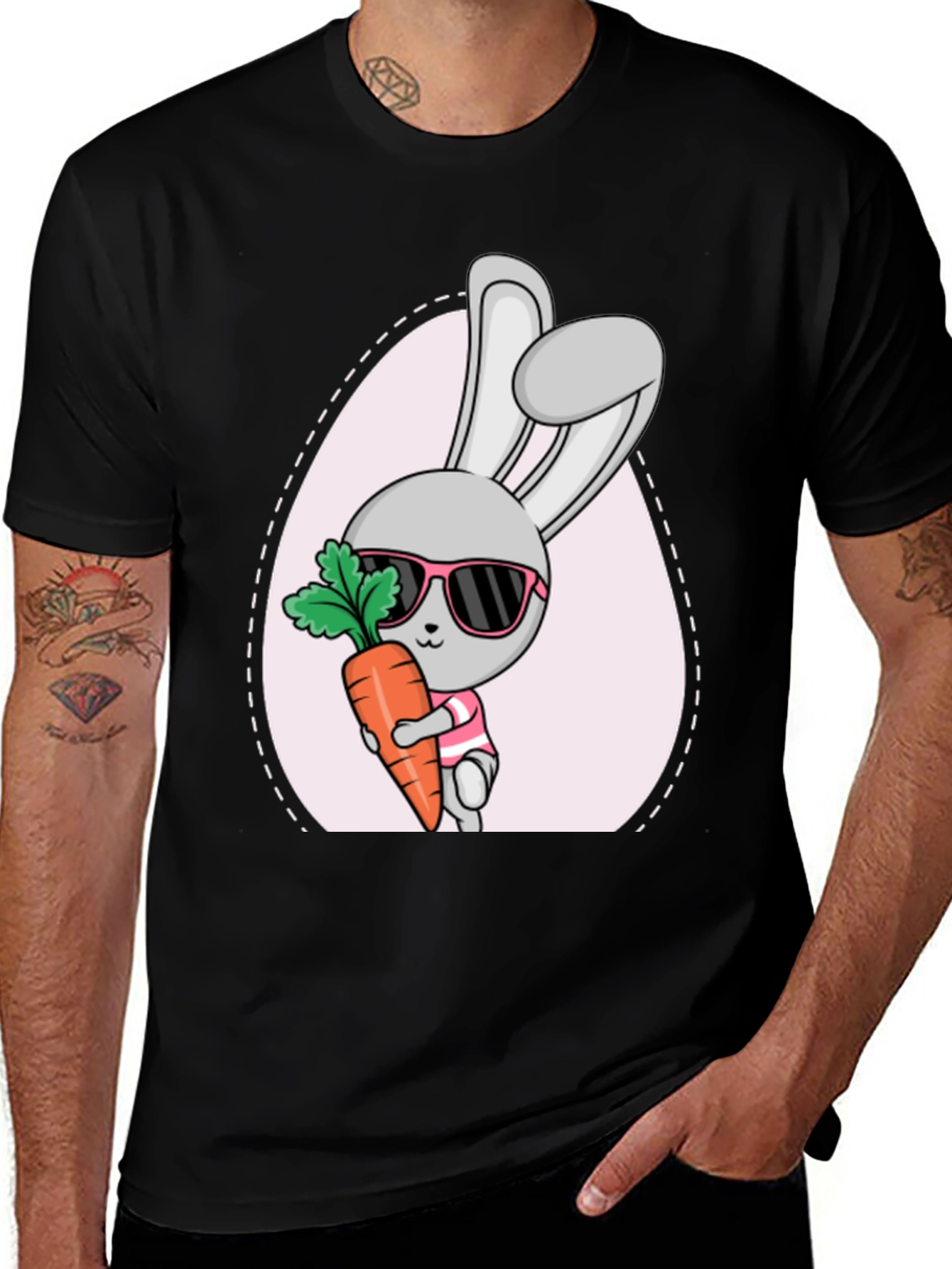 Cool Rabbit Easter T-Shirt