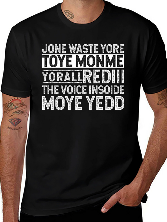 Jone Waste Yore Toye Monme Graphic Tee
