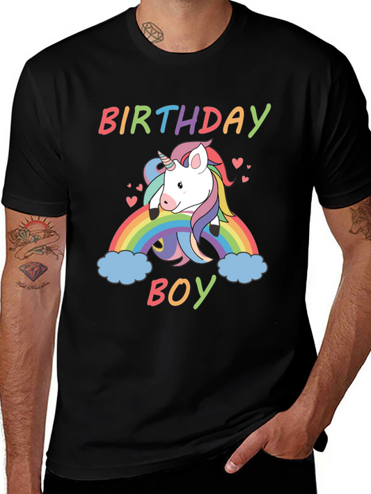 Birthday Boy Unicorn T-Shirt