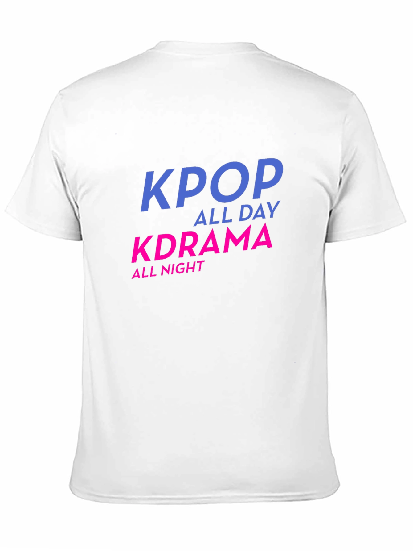 KPOP All Day KDRAMA All Night Graphic Tee