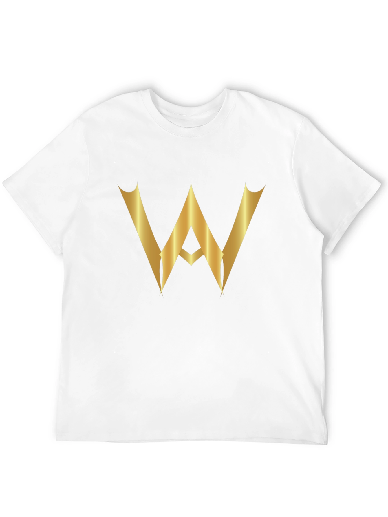 Gold Emblem Black T-Shirt