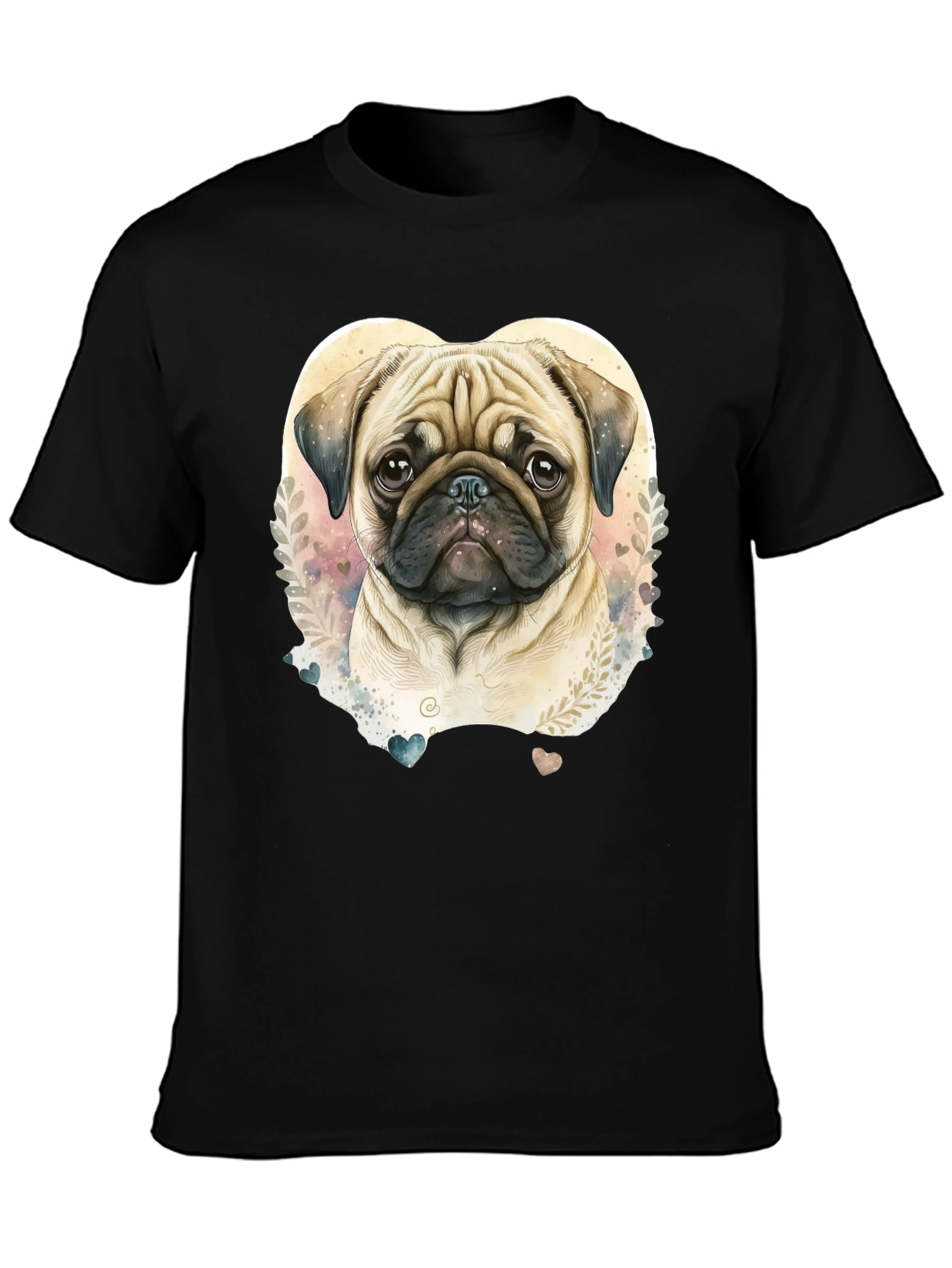 Pug Love T-Shirt - Adorable Dog Graphic Tee