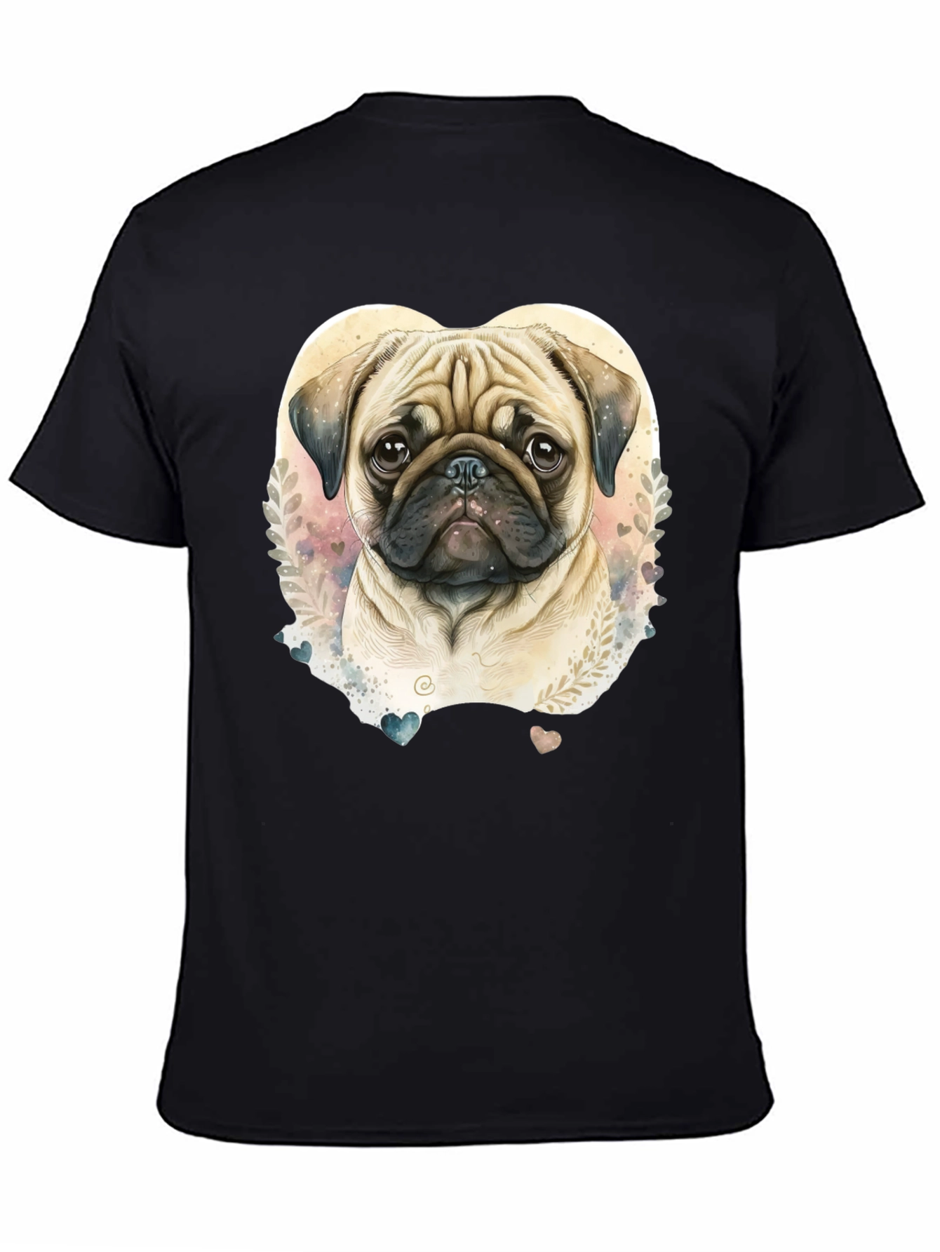 Pug Love T-Shirt - Adorable Dog Graphic Tee