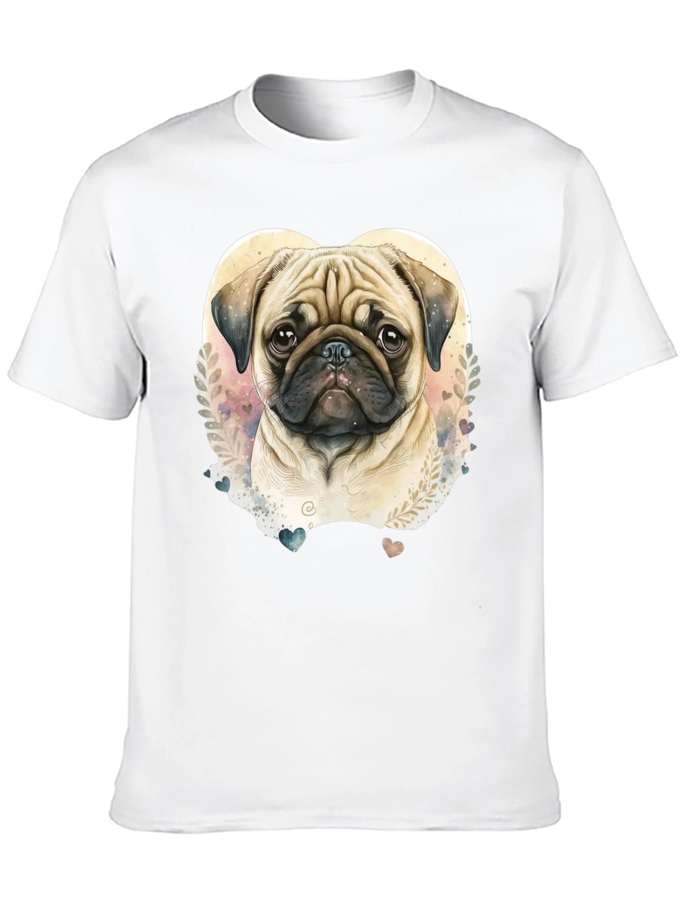 Pug Love T-Shirt - Adorable Dog Graphic Tee