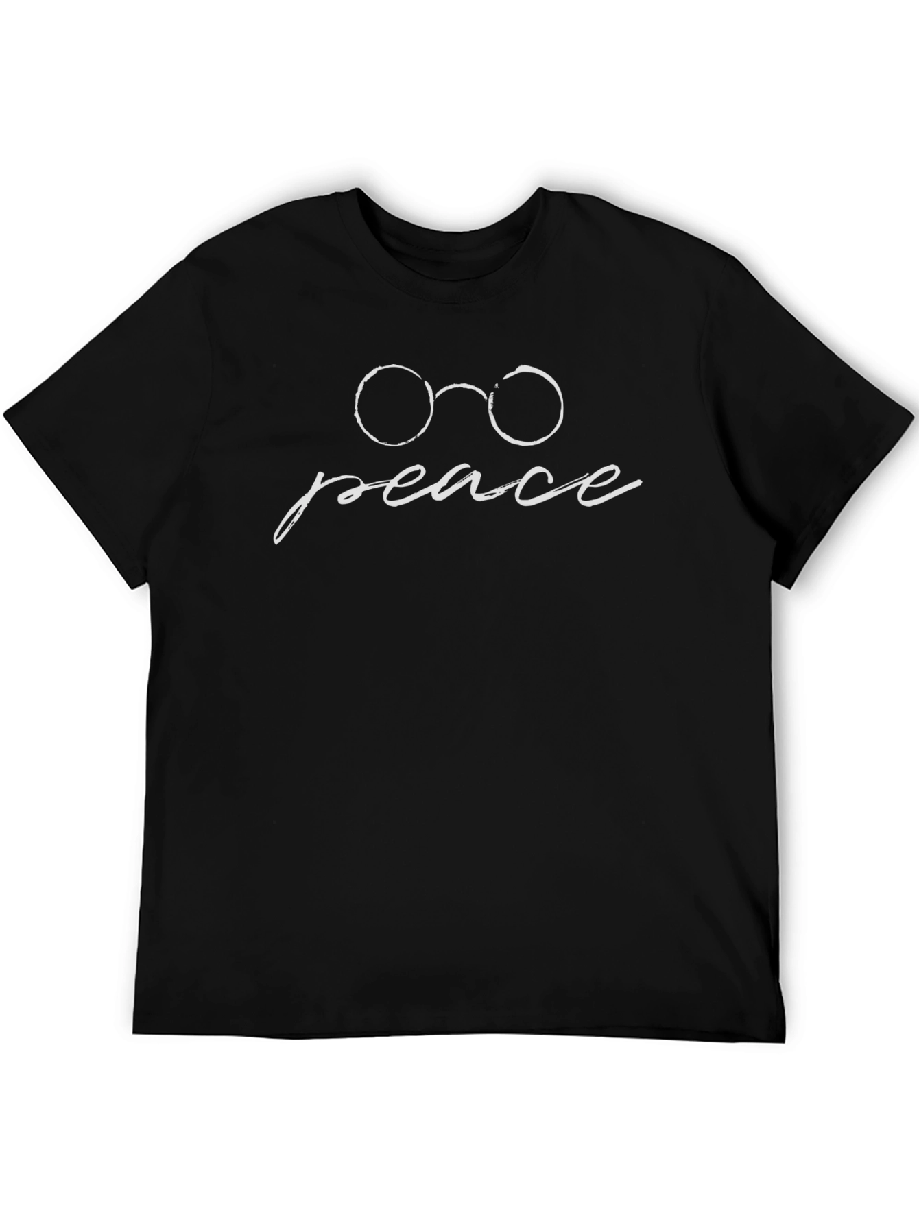 Peace Lennon Style T-Shirt - Soft Cotton Blend