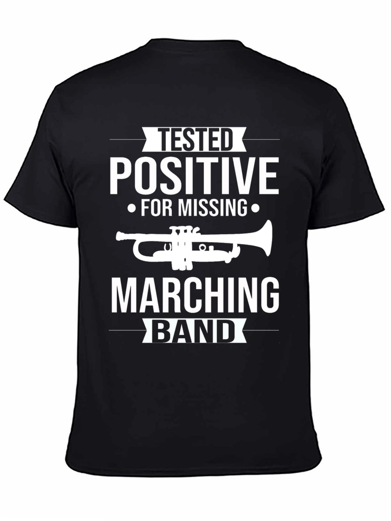 Tested Positive Marching Band Graphic Tee