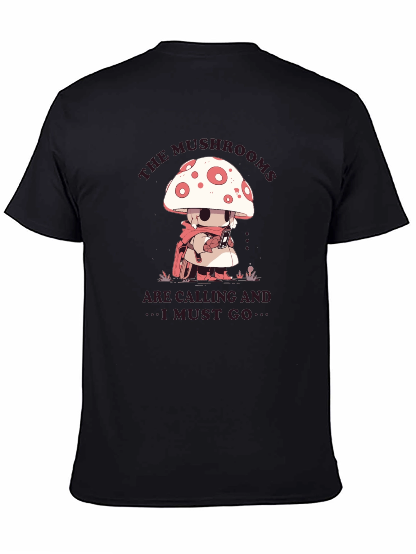Mushroom Calling T-Shirt - Adventure Awaits!