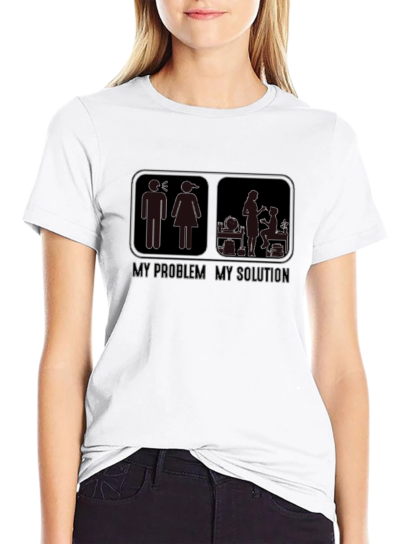 My Problem My Solution Graphic T-Shirt