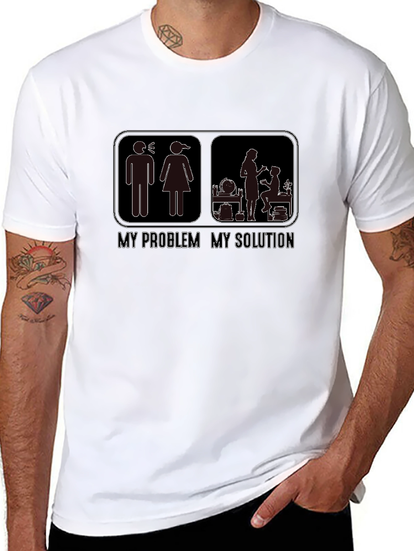 My Problem My Solution Graphic T-Shirt