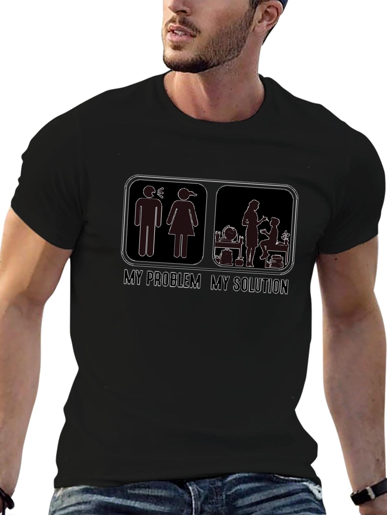My Problem My Solution Graphic T-Shirt