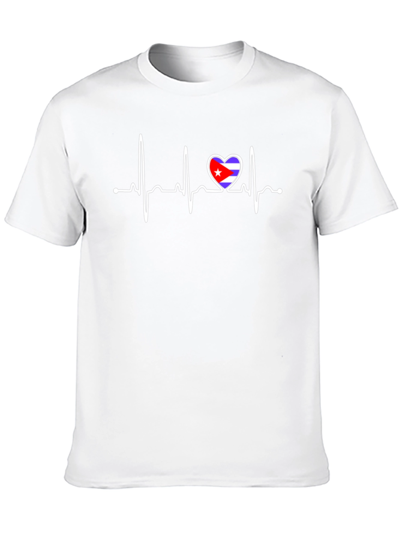 Cuba Heartbeat T-Shirt - Black